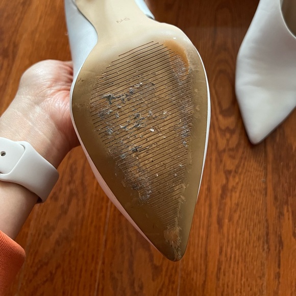 Something Navy Dina Pumps - White Leather - Picture 11 of 16